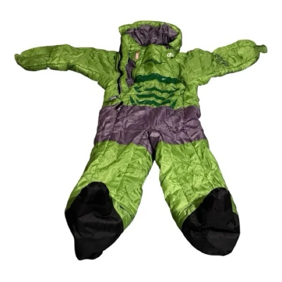 Marvel Hulk Selk’Bag Kids Small Wearable Sleeping Bag Suit 3’4”-4’ - Picture 5 of 9